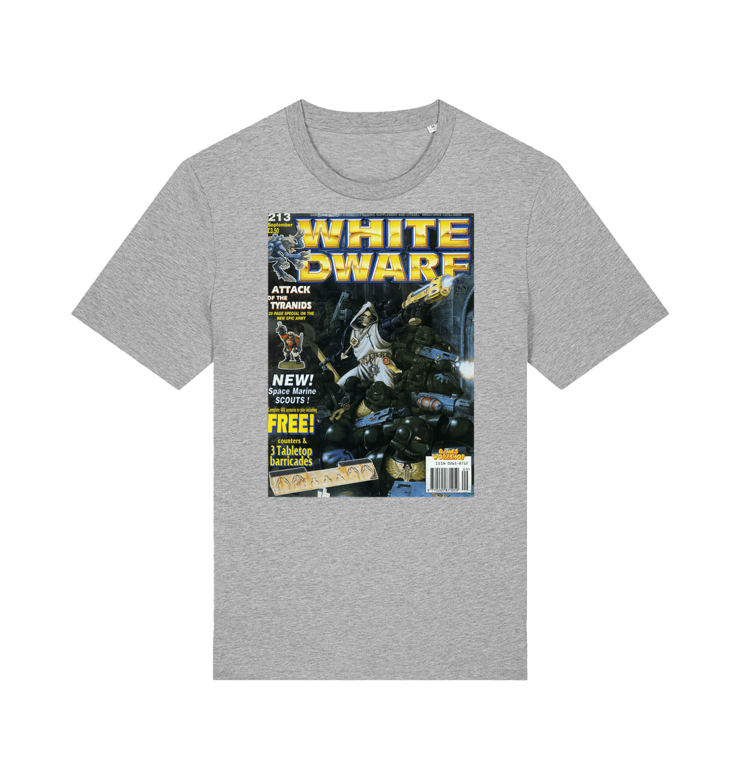 Heather Grey Printed T-shirt Front